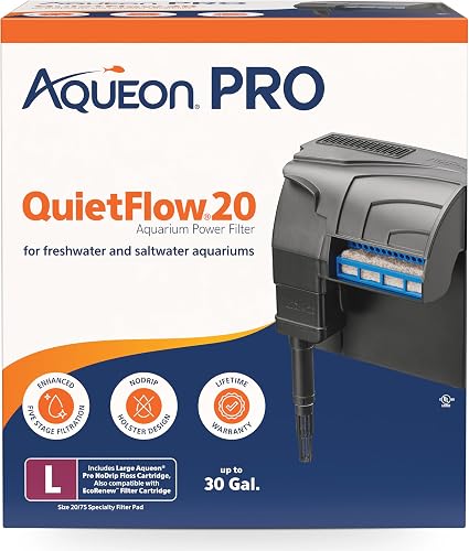Aqueon QuietFlow 20 LED PRO Power Filter